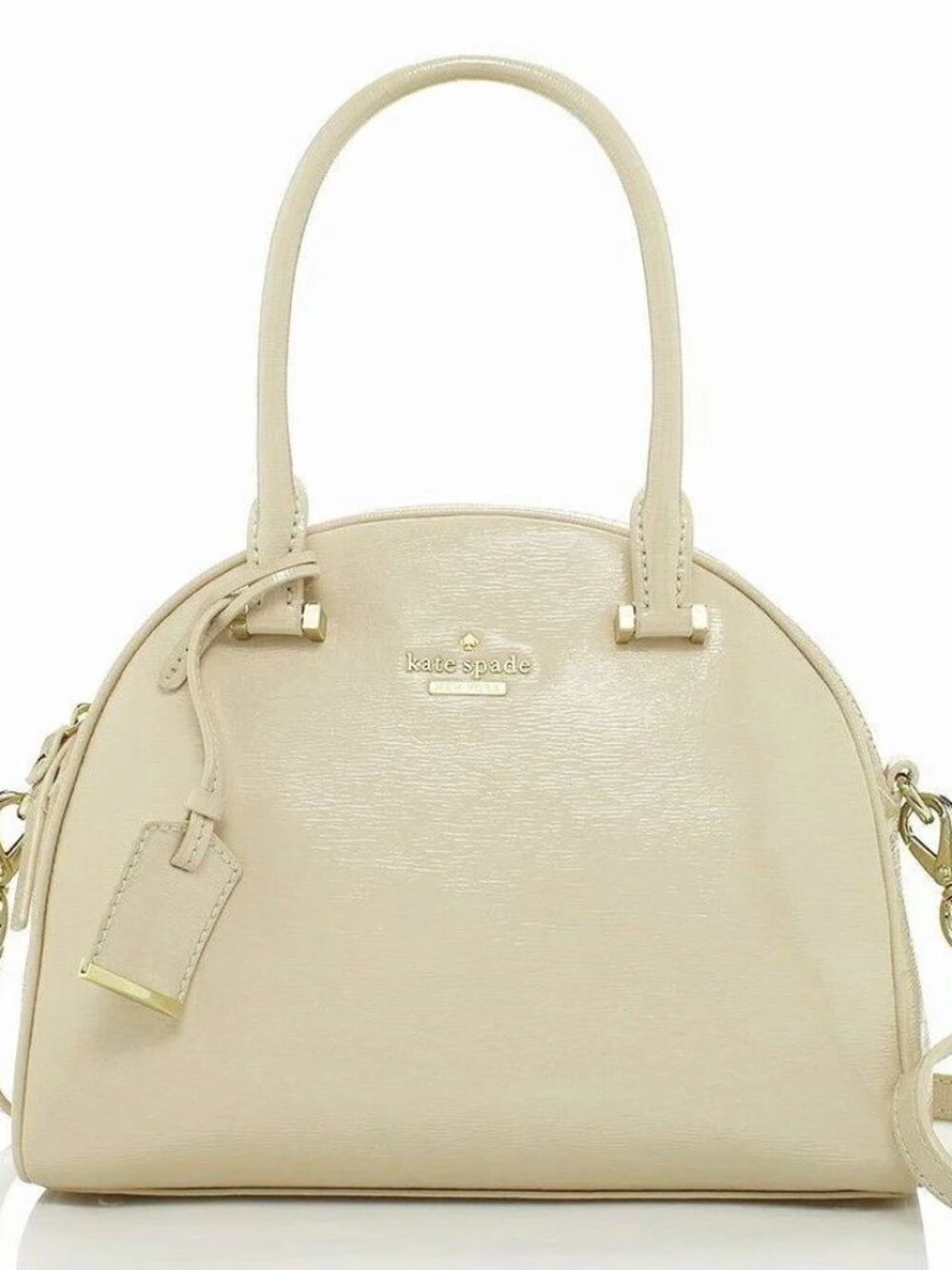 Cedar Street Small Pearl Patent Leather Bag NWOT